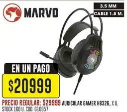 Coto Marvo auricular gamer oferta