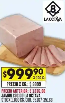Coto Jamón cocido la octava oferta