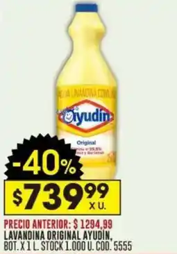 Coto Lavandina original ayudin oferta