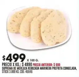 Coto Suprema de merluza rebozada marinera prefrita congelada oferta