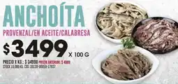 Coto Anchoíta provenzal/en aceite/calabresa oferta