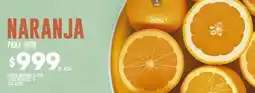 Coto Naranja para jugo oferta