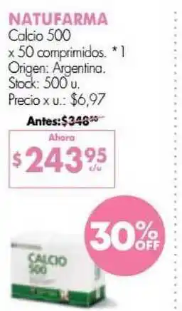 Simplicity Natufarma Calcio 500 oferta