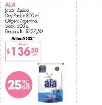 Ala Jabón Líquido Doy Pack 800ml