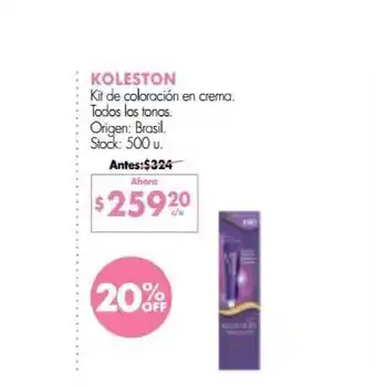 Simplicity Koleston Kit De Coloración En Crema oferta