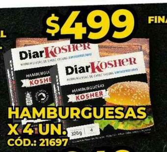 Diarco Hamburguesas oferta