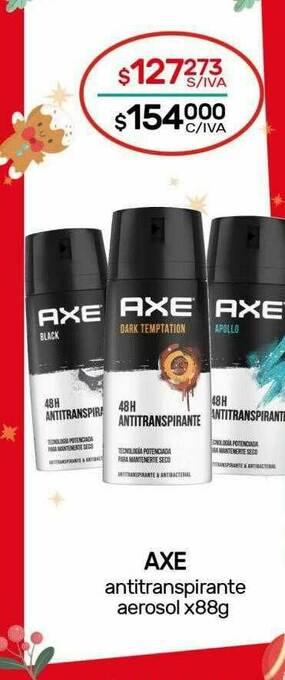 Nini Mayorista Axe Antitranspirante Aerosol oferta