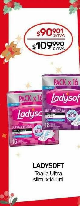 Nini Mayorista Ladysoft Toalla Ultra Slim oferta