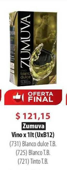 Parodi Zumuva Vino oferta