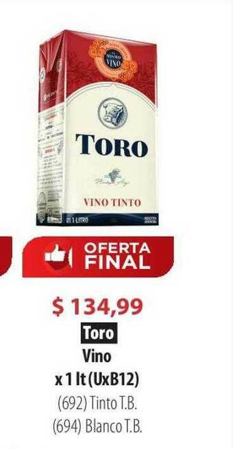 Parodi Toro Vino oferta