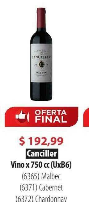 Parodi Canciller Vino oferta