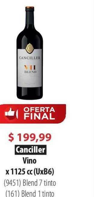 Parodi Canciller Vino oferta