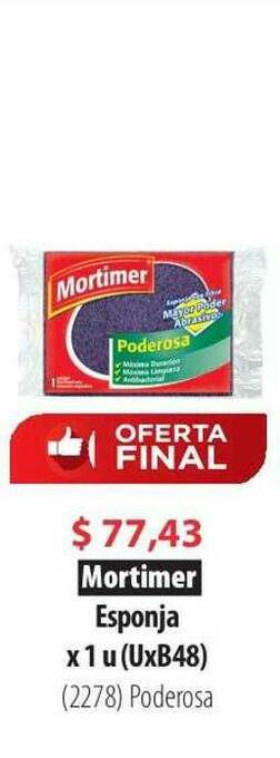 Parodi Mortimer Esponja oferta