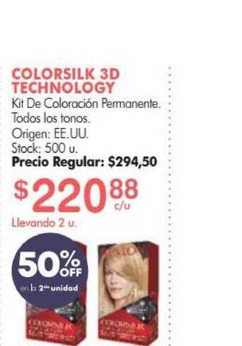 Colorsilk 3d Technology