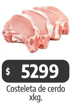 Autoservicio Capo Costeleta de cerdo oferta