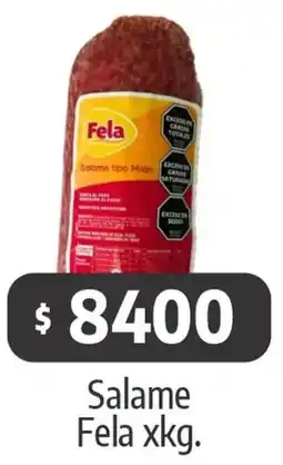 Autoservicio Capo Salame fela oferta