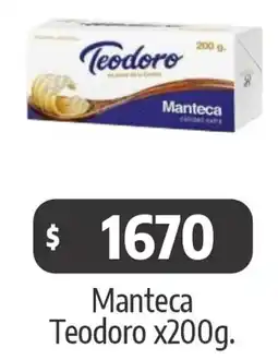 Autoservicio Capo Teodoro manteca oferta