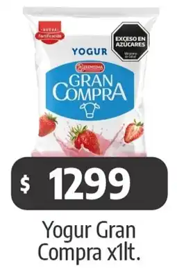 Autoservicio Capo Gran compra yogur oferta