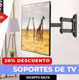 Supermayorista Vital Soportes de tv excepto salta oferta