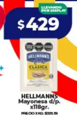 Supermayorista Vital Hellmanns mayonesa oferta