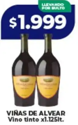 Supermayorista Vital Viñas de alvear vino tinto oferta