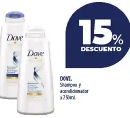 Supermayorista Vital Dove shampoo y acondidonador oferta