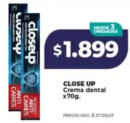 Supermayorista Vital Close up crema dental oferta