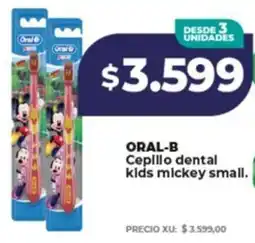 Supermayorista Vital Oral-B cepillo dental kids mickey small oferta