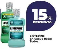Supermayorista Vital Listerine enjuague bucal todos oferta