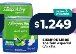 Supermayorista Vital Siempre libre toa fem especial oferta