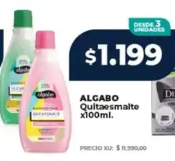 Supermayorista Vital Algabo quitaesmalte oferta
