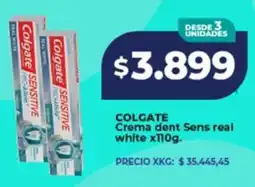 Supermayorista Vital Colgate crema dent sens real white oferta