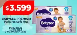Supermayorista Vital Babysec premium pañales soft reg. oferta