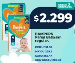 Supermayorista Vital Pampers pañal babysan regular oferta