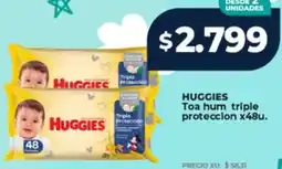 Supermayorista Vital Huggies toa hum triple proteccion oferta
