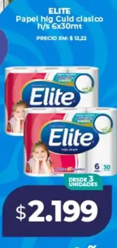Supermayorista Vital Elite papel hig culd clasico h/s oferta