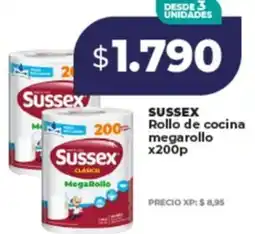 Supermayorista Vital Sussex rollo de cocina megarollo oferta