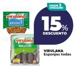 Supermayorista Vital Virulana esponjas todas oferta