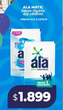 Supermayorista Vital Ala Matic jabon liquido oferta
