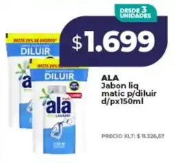 Supermayorista Vital Ala jabon liq matic p/diluir oferta