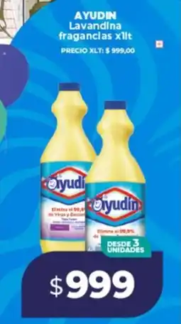 Supermayorista Vital Ayudin lavandina fragancias oferta