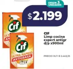 Supermayorista Vital Cif limp cocina expert antigr oferta