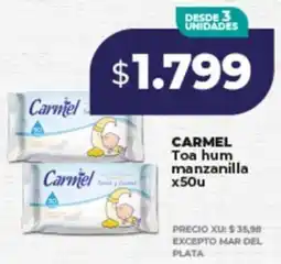 Supermayorista Vital Carmel toa hum manzanilla oferta
