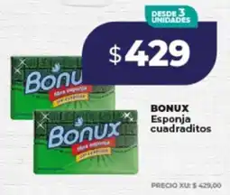 Supermayorista Vital Bonux esponja cuadraditos oferta