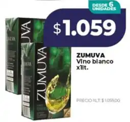 Supermayorista Vital Zumuva vino blanco oferta
