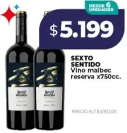Supermayorista Vital Sexto Sentido vino malbec oferta