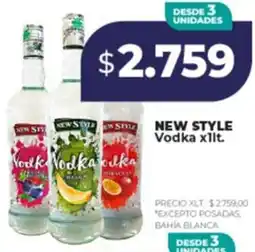 Supermayorista Vital New style vodka oferta