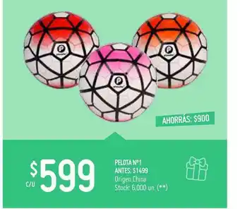Changomas Pelota N°1 oferta