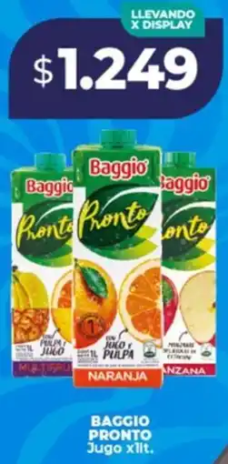 Supermayorista Vital Baggio pronto jugo oferta