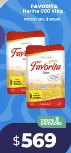 Supermayorista Vital Favorita harina 000 oferta